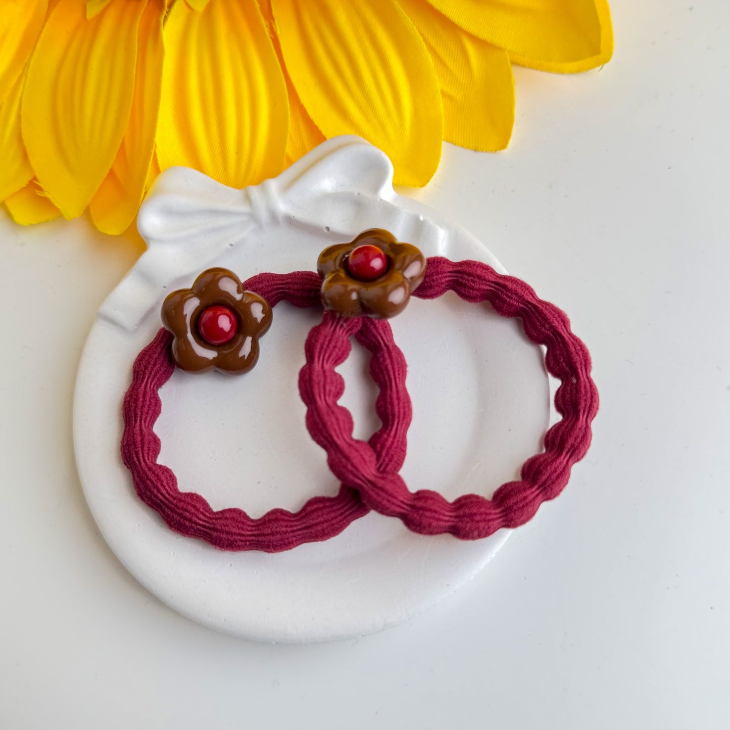 Flower Twist Hair Bands