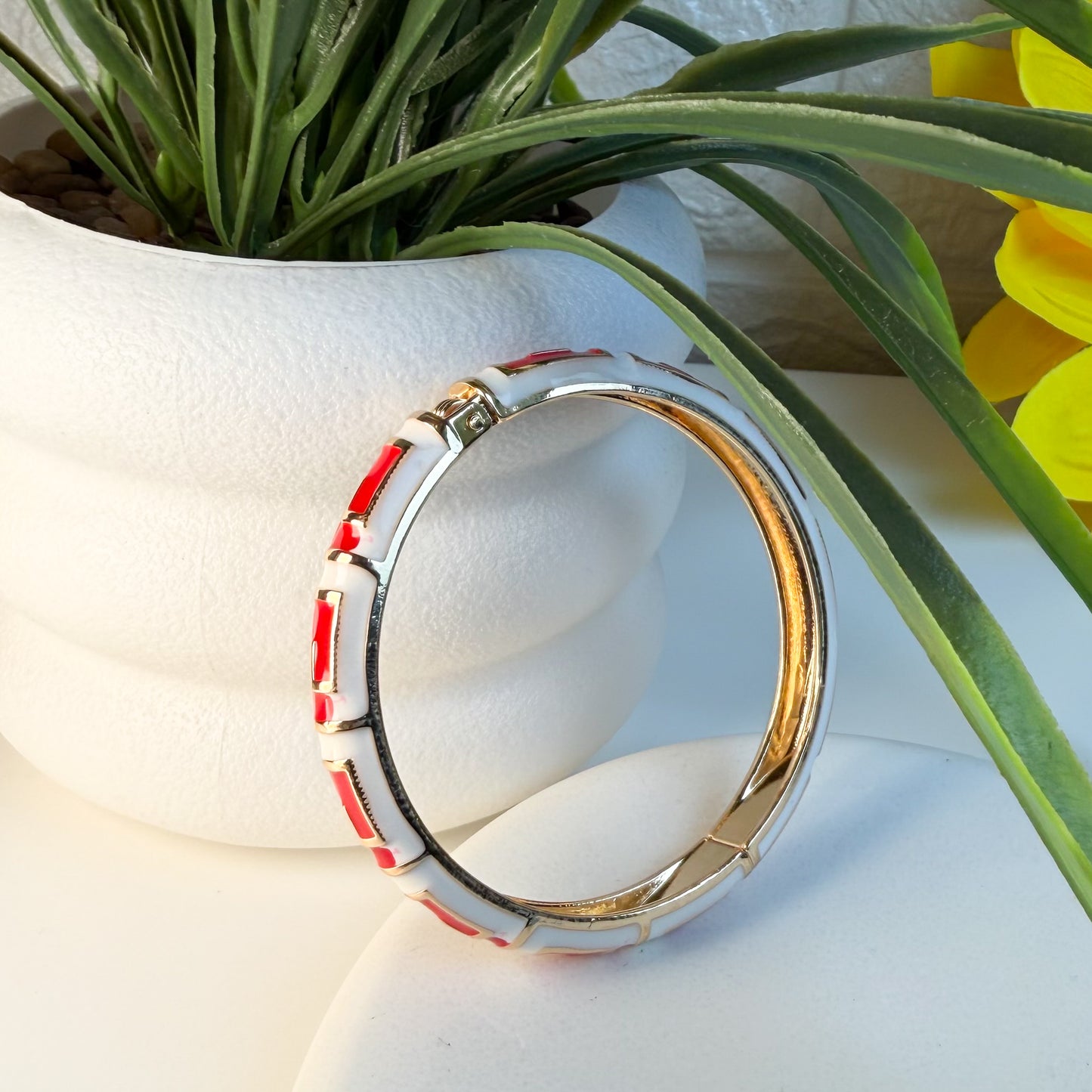 Vintage Ruby Gold Bracelet â¨
