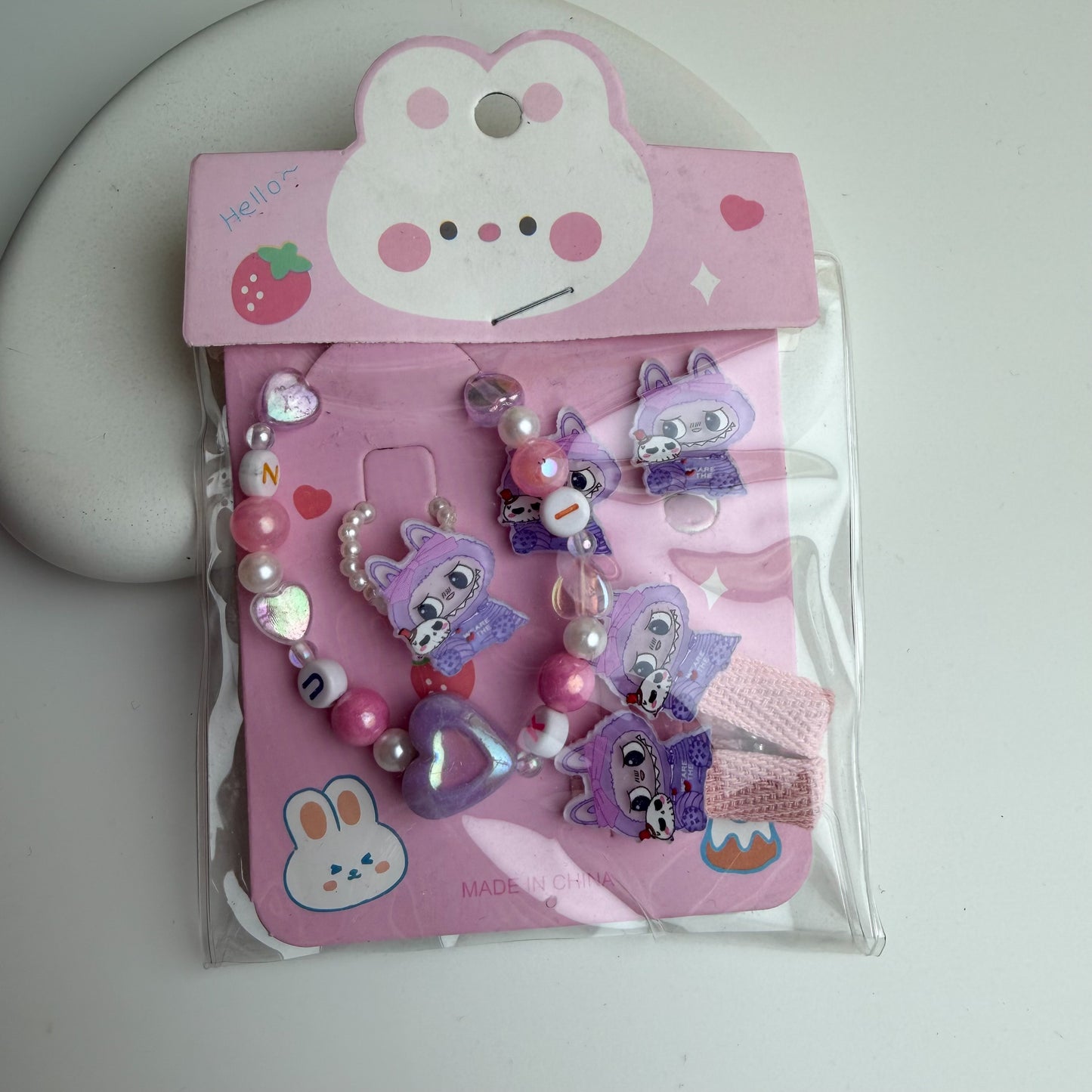 Kuromi Bunny Princess Accessory Set 🎀💜🐰
