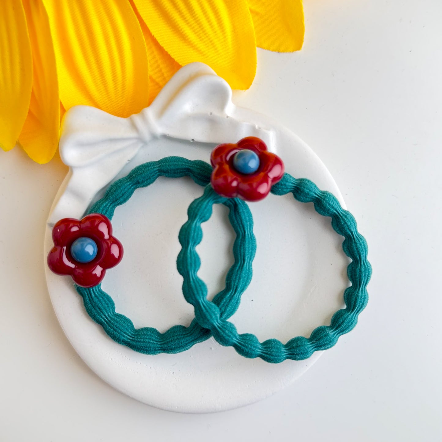 Flower Twist Hair Bands