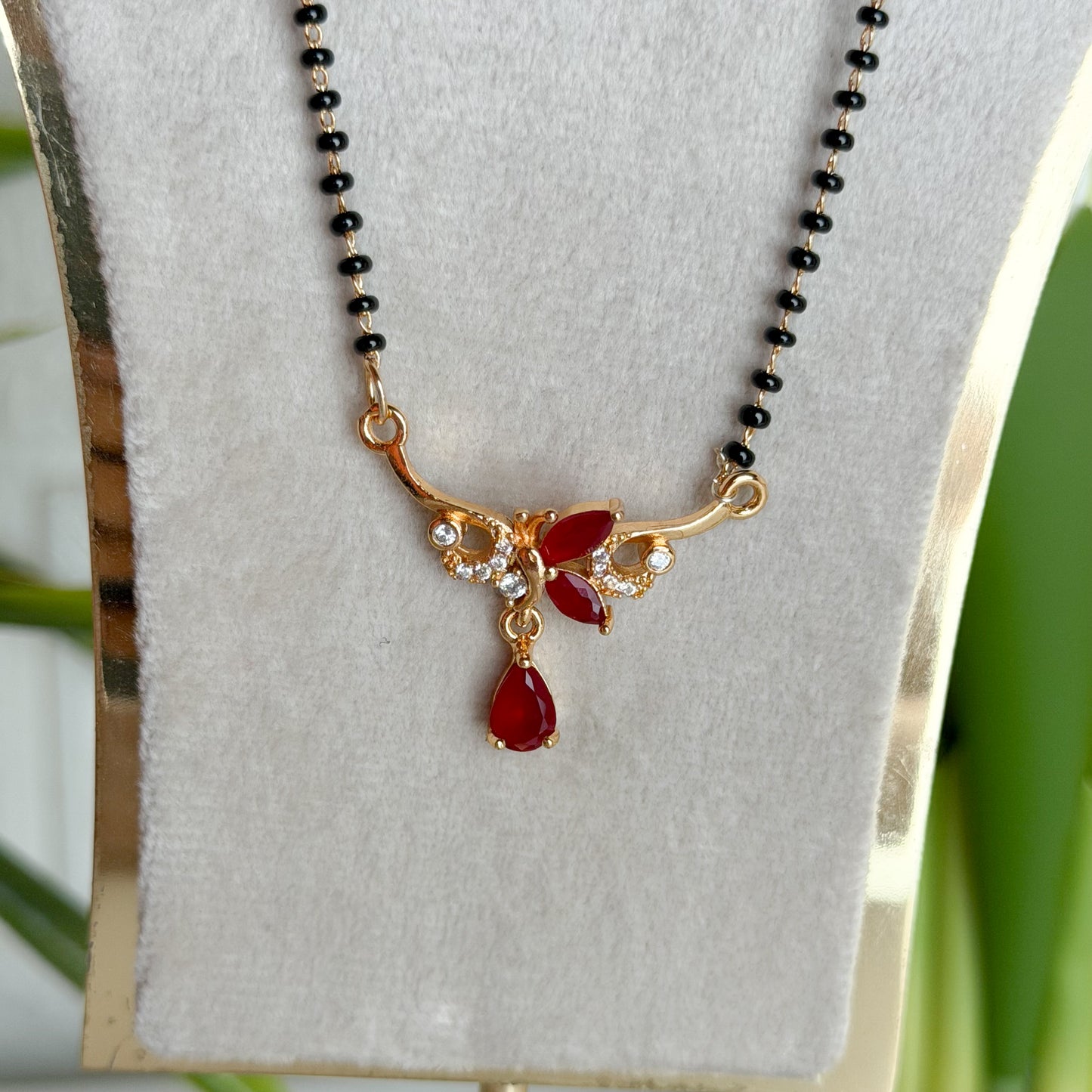 Ruby Bloom Mangalsutra ❤️✨