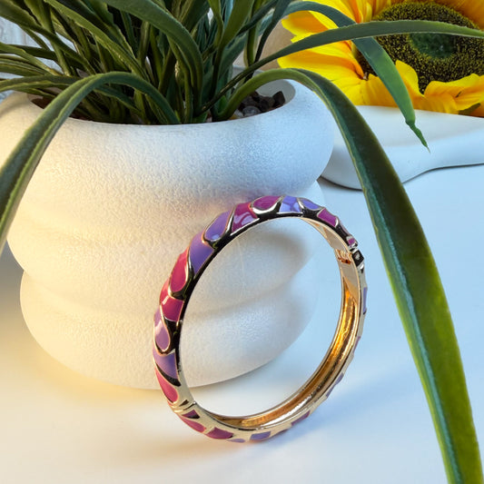 Classic Violet Gold Bracelet