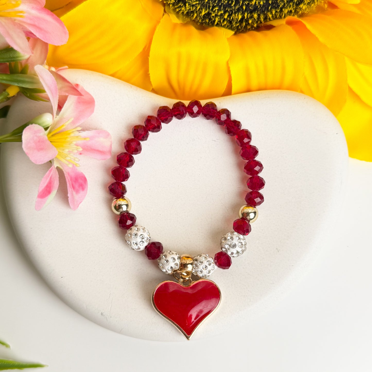 Sweetheart Crystal Bracelet ✨