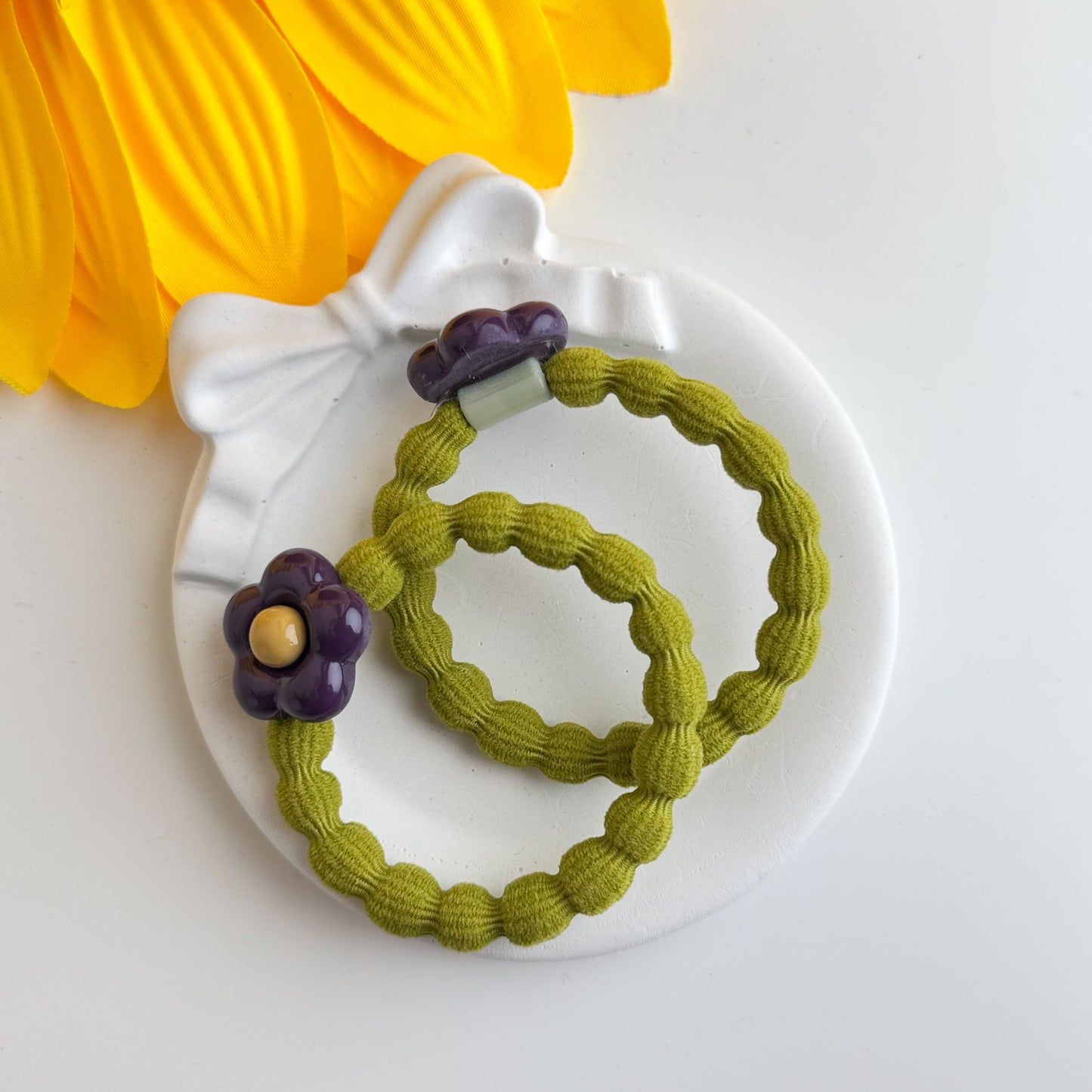 Flower Twist Hair Bands