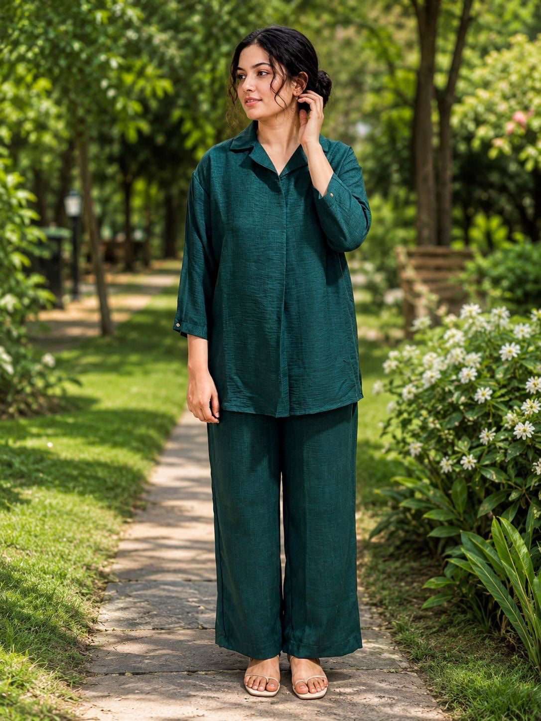 Emerald Relaxed Co-Ord Set