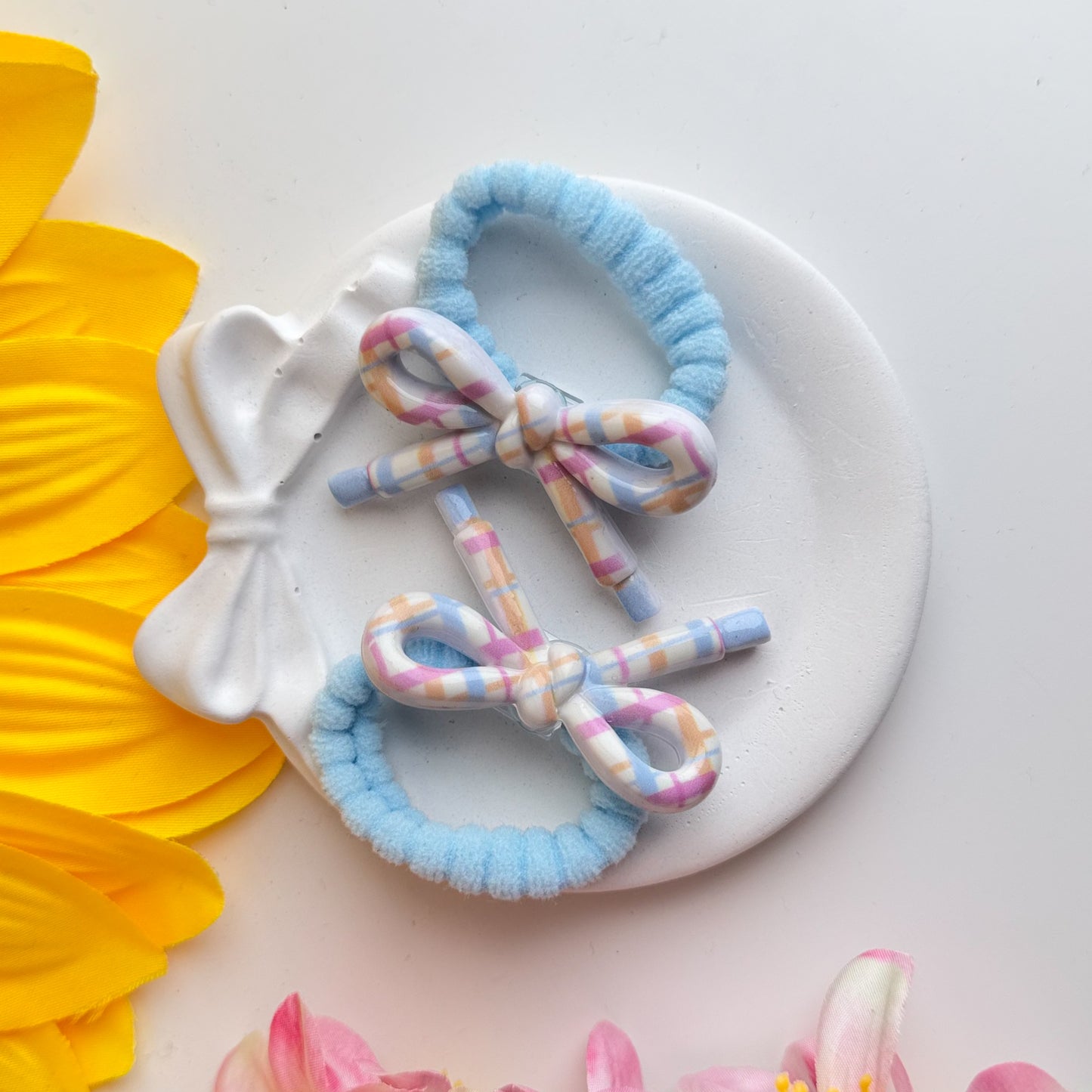 Pastel Ribbon Hair Tie