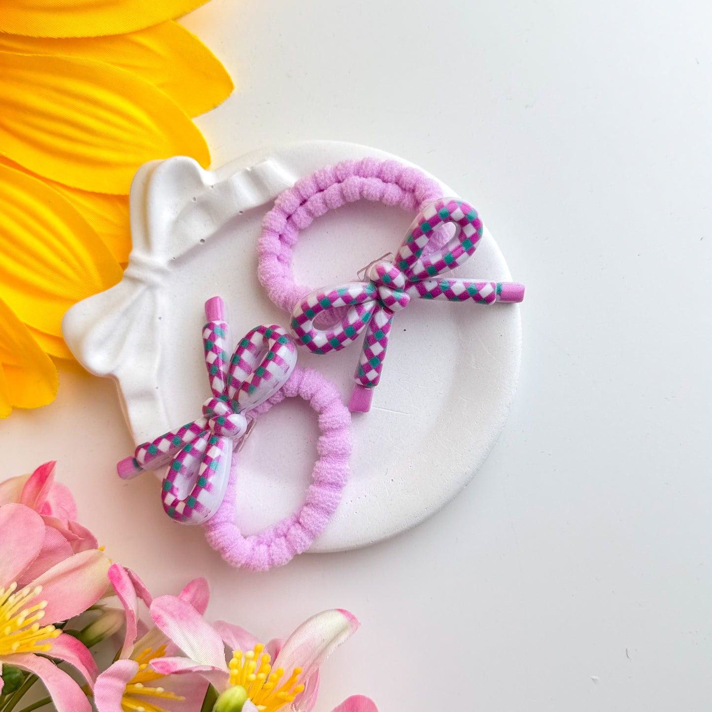 Pastel Ribbon Hair Tie