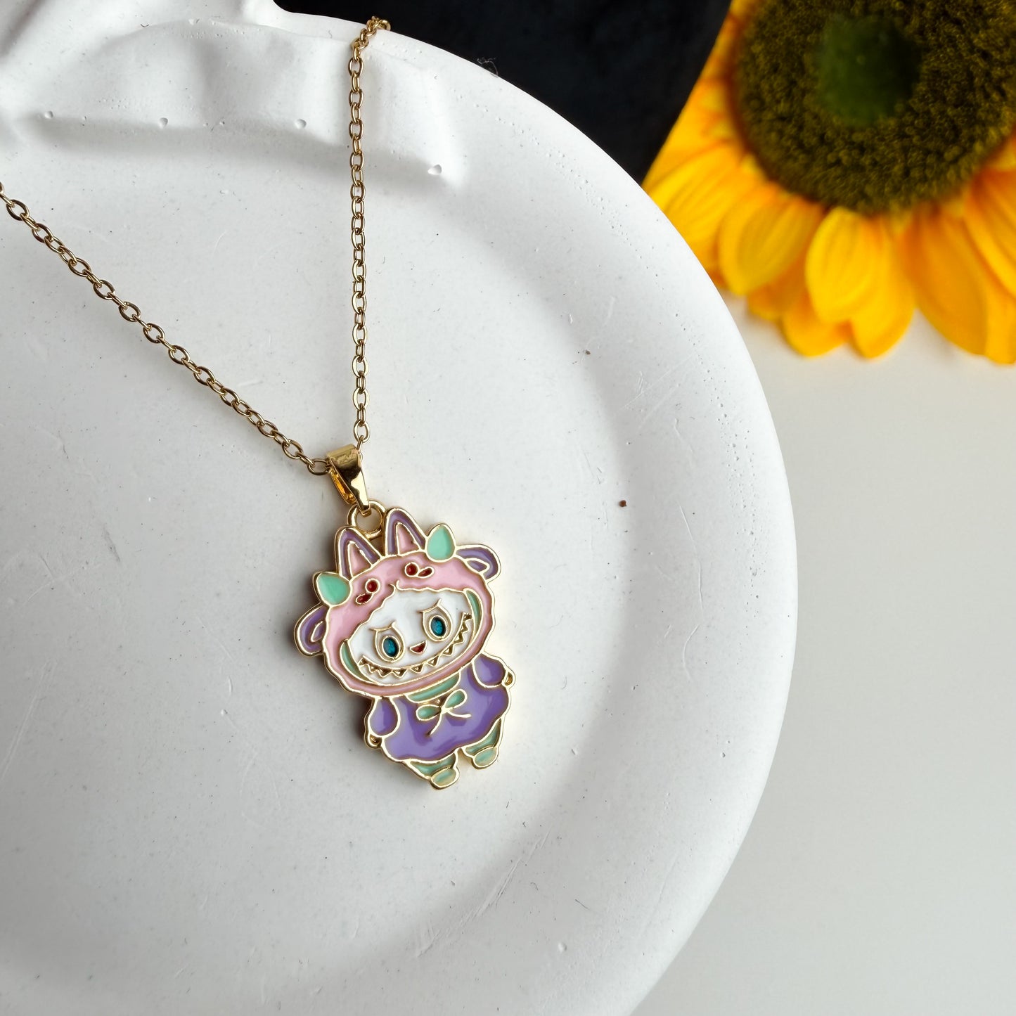 Candy Monster Charm Necklace