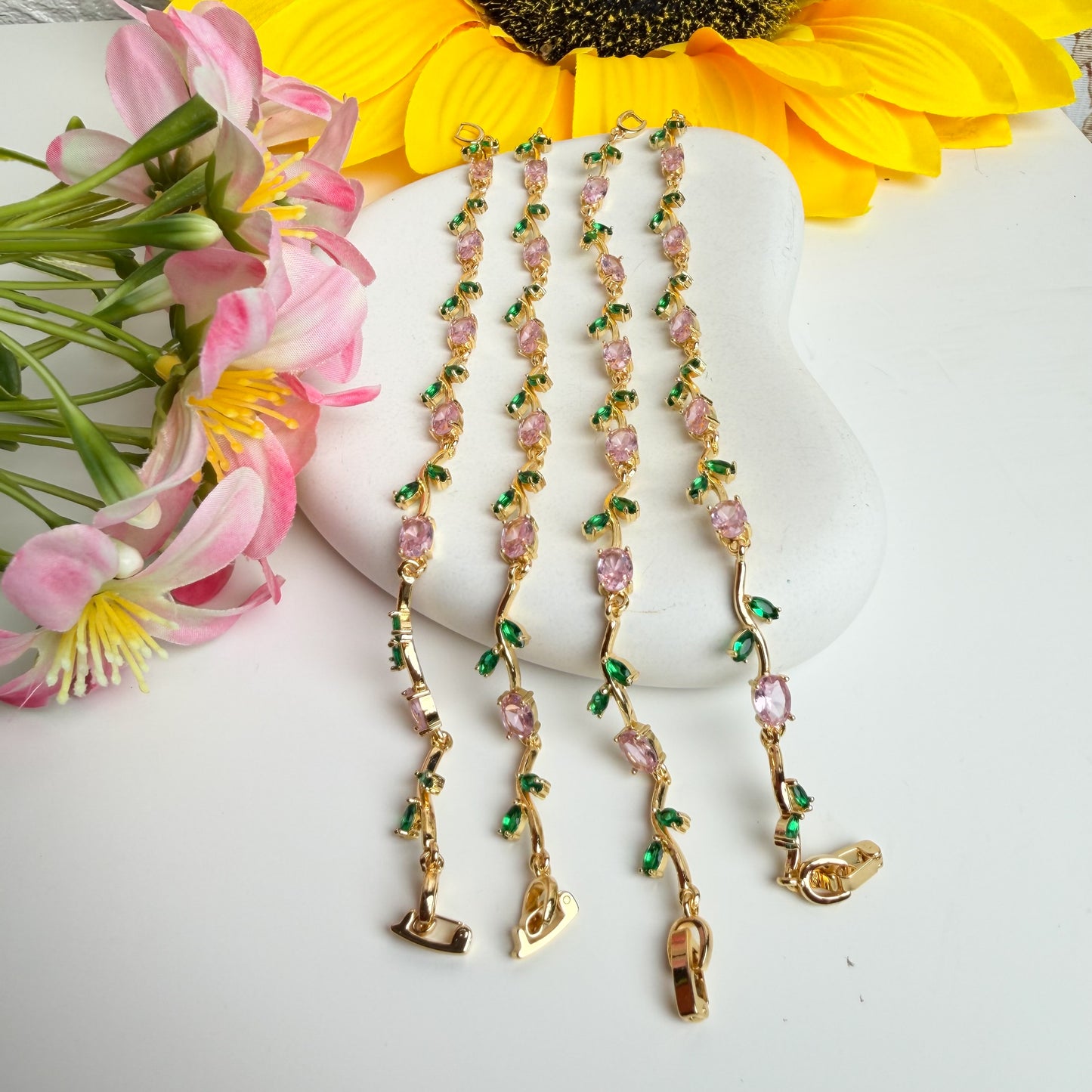 🌷 Garden Tulip Bracelet ✨