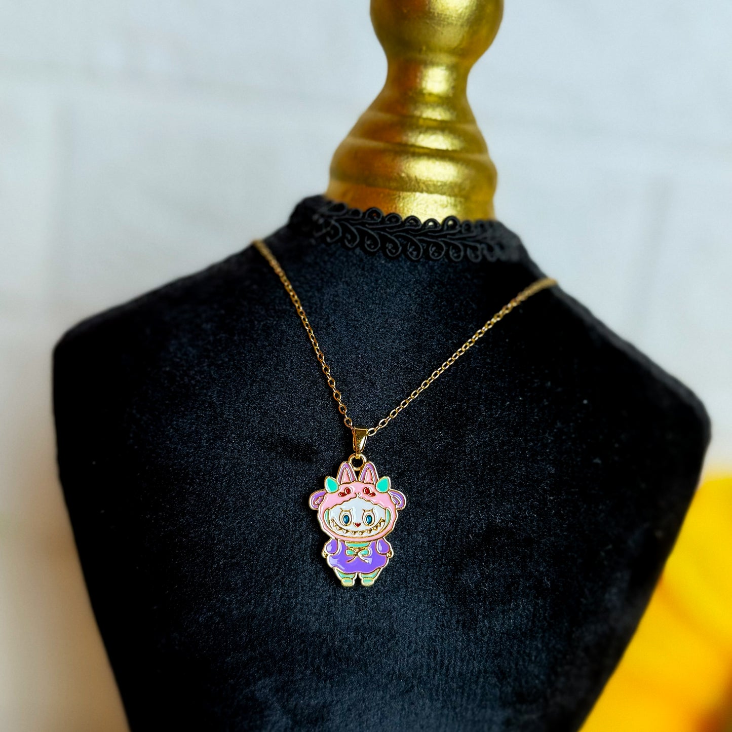 Candy Monster Charm Necklace