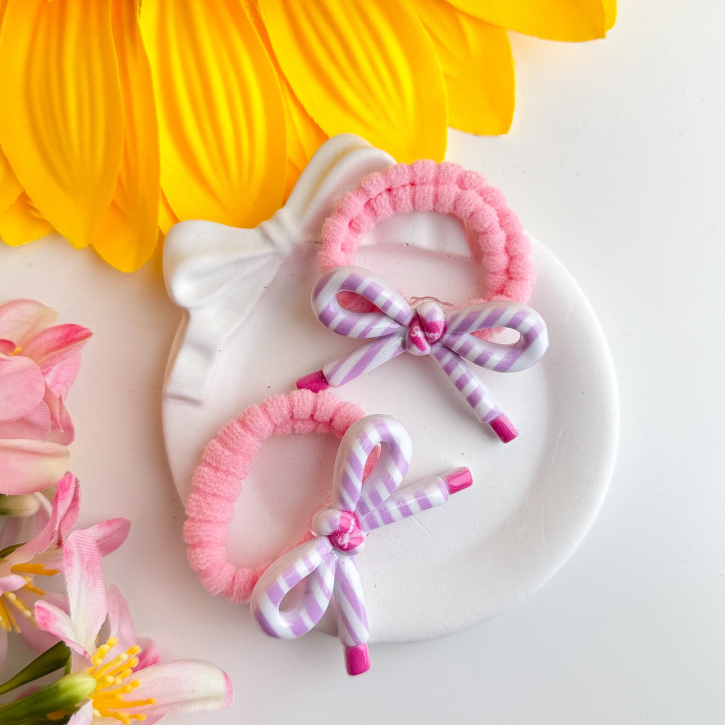 Pastel Ribbon Hair Tie