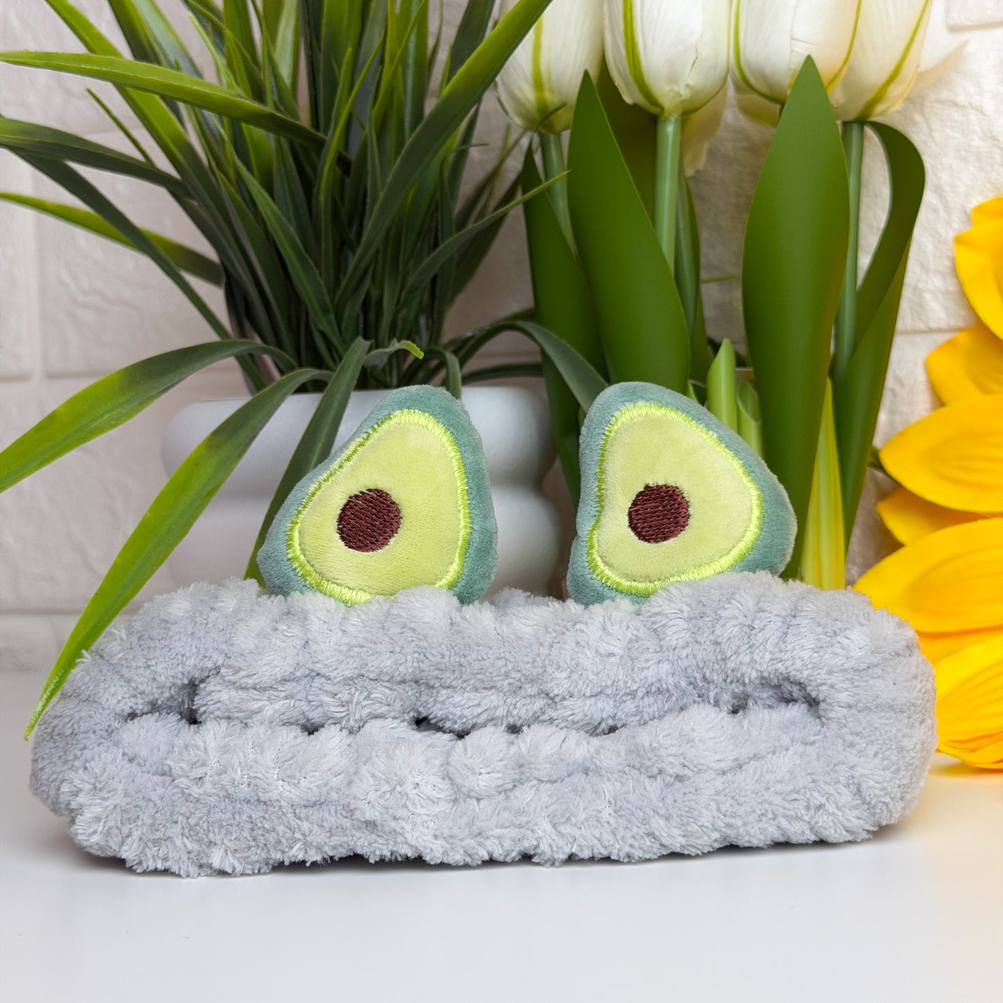Avocado Plush Spa Headband 🥑