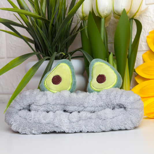 Avocado Plush Spa Headband 🥑