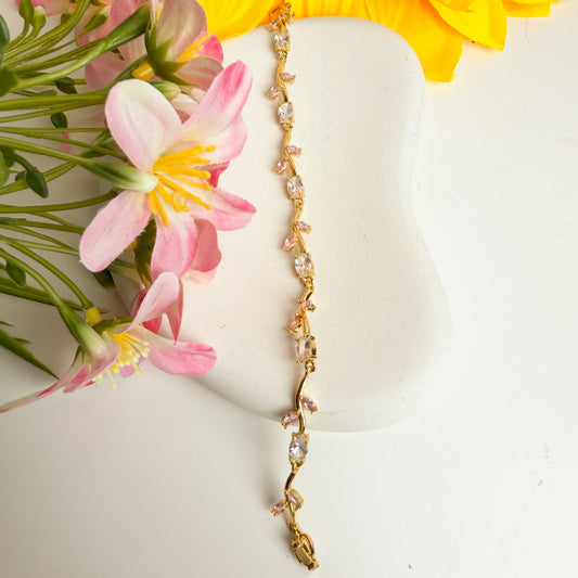 🤍 Pearl Tulip Bracelet 🌷✨