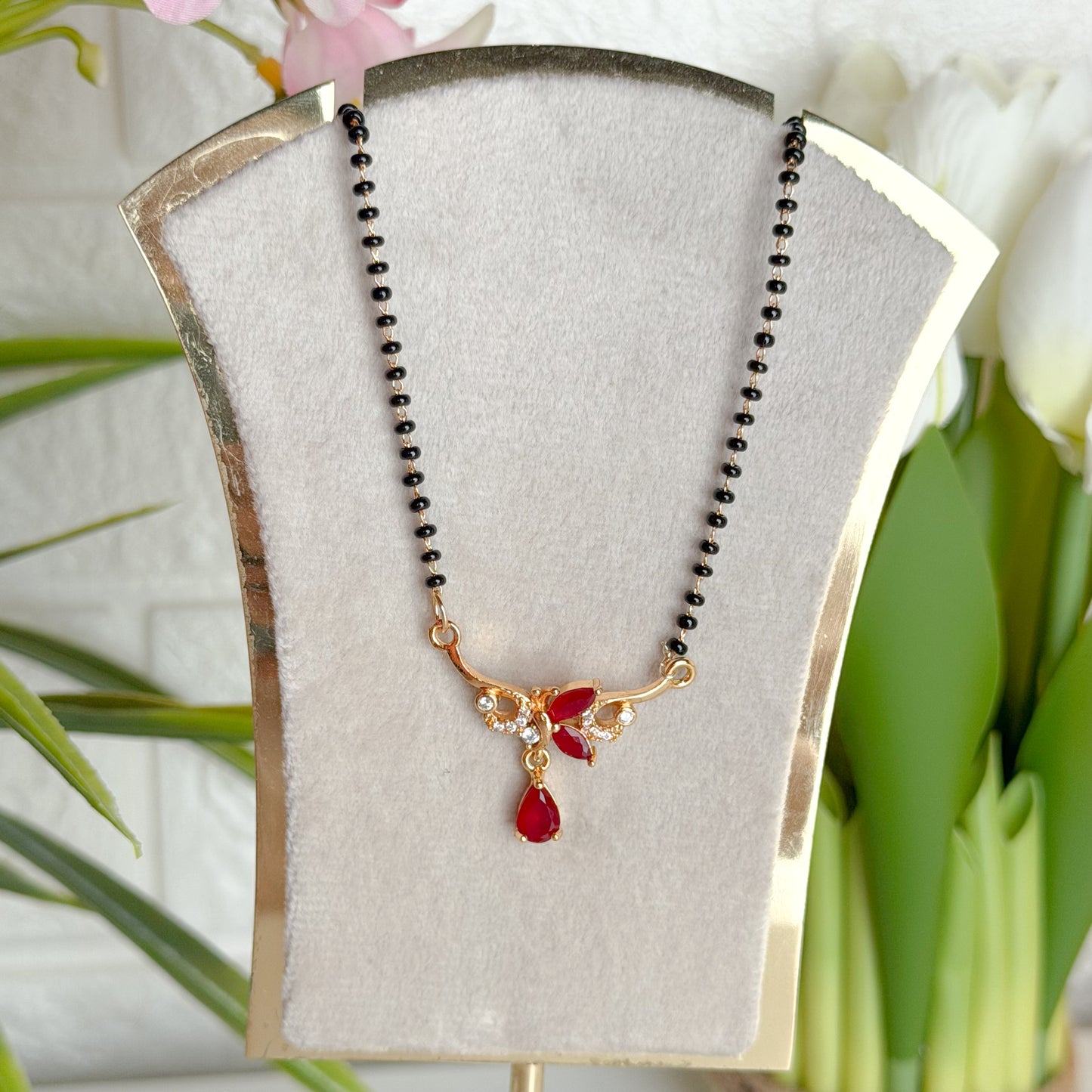 Ruby Bloom Mangalsutra ❤️✨
