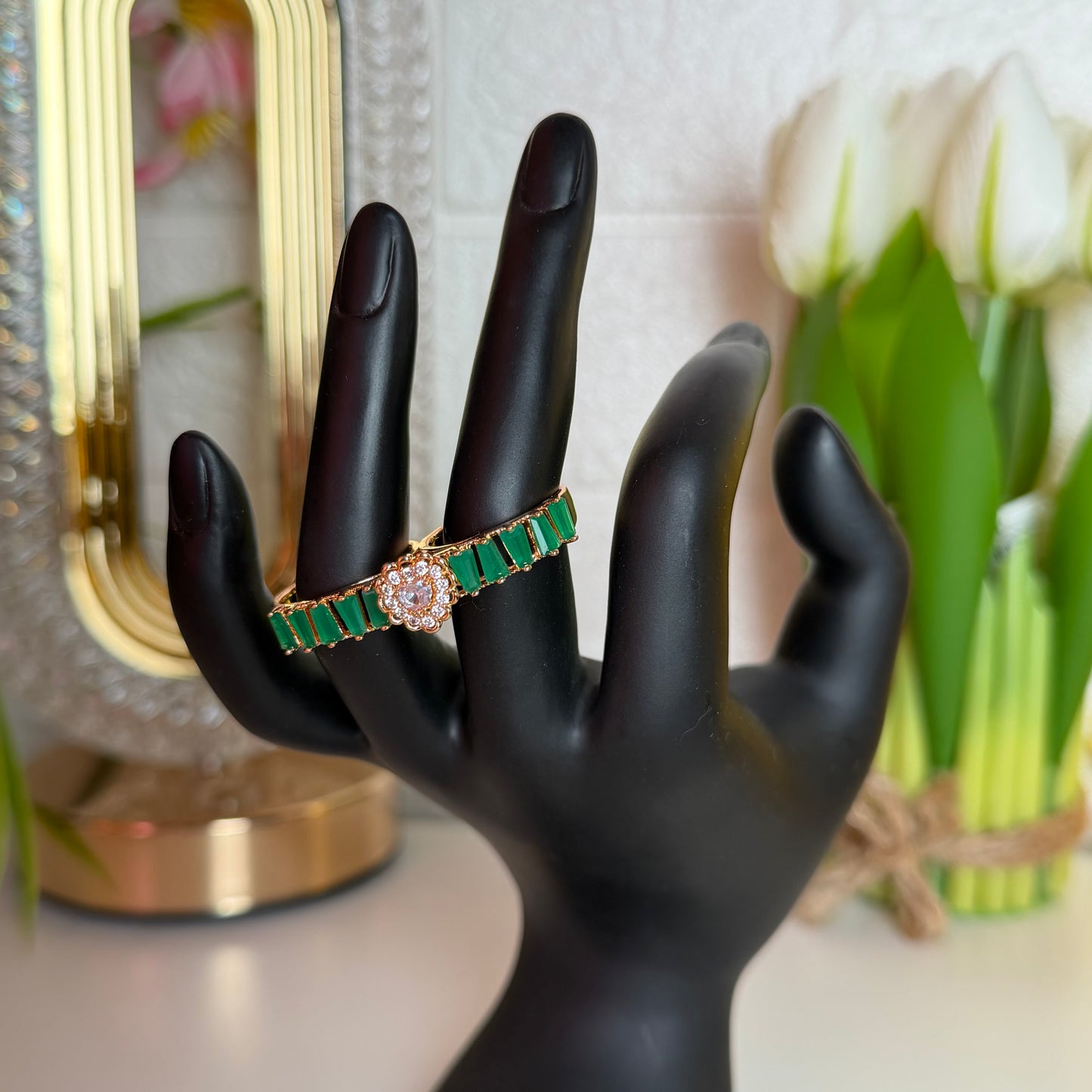 Royal Double Finger Ring