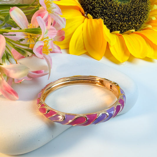 Classic Violet Gold Bracelet