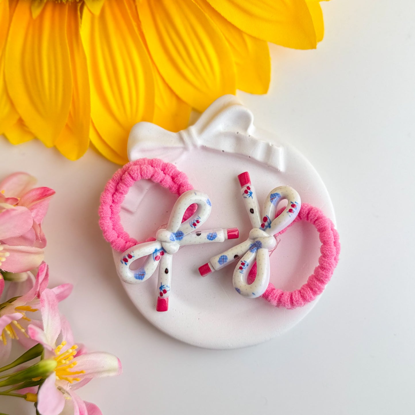 Pastel Ribbon Hair Tie