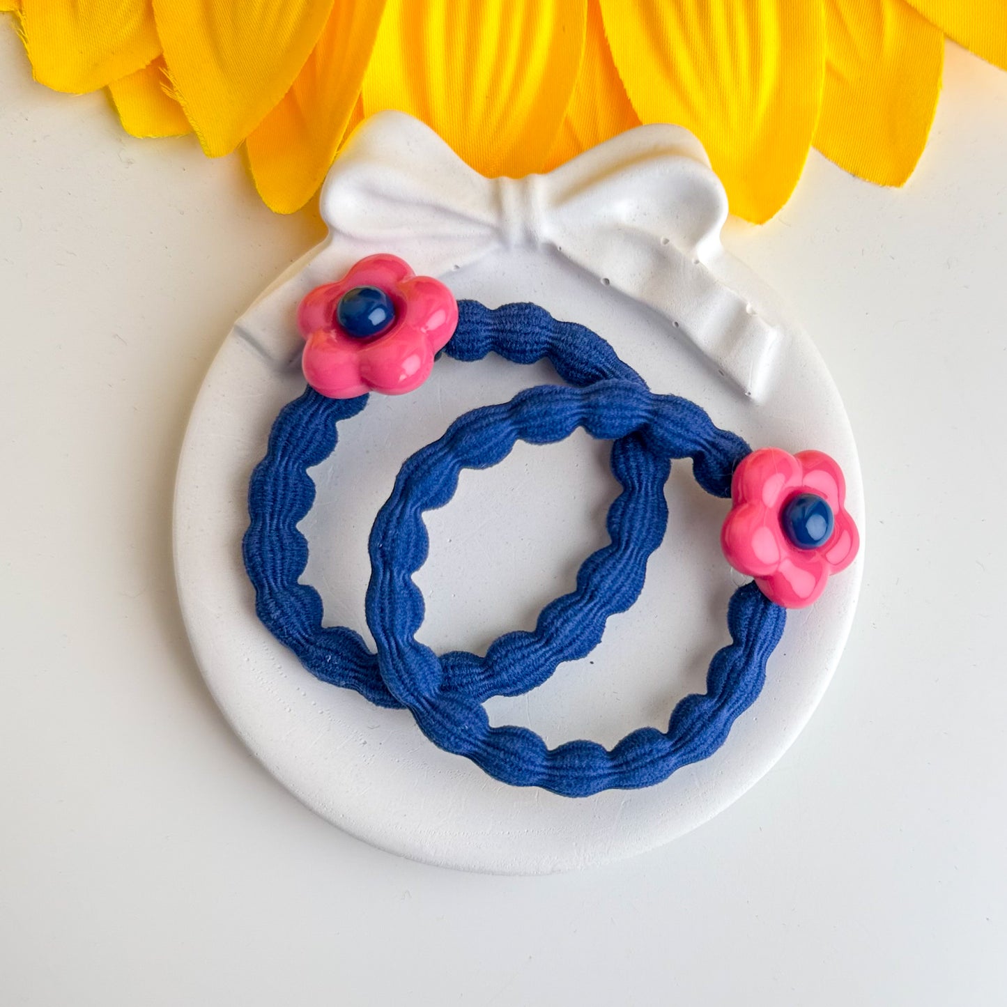 Flower Twist Hair Bands